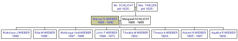 Mini tree diagram