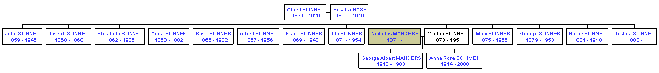 Mini tree diagram