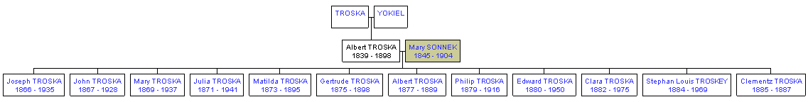 Mini tree diagram