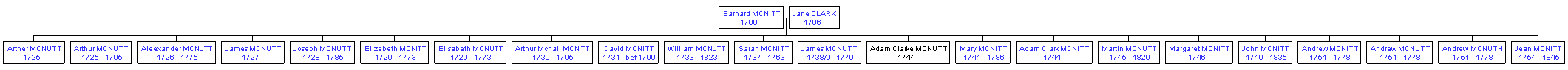 Mini tree diagram